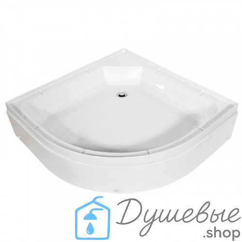 Душевая кабина AvaCan L 780 с гидромассажем, 80×80 см, четверть круга, стекло с узором, крыша, универсальная ориентация фото 16